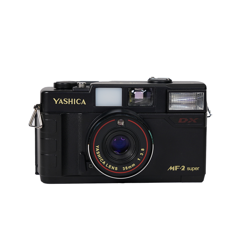 Yashica MF-2 Super DX Reloadable 35mm Compact Film Camera