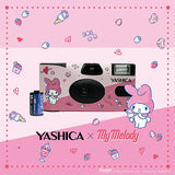 Yashica x My Melody Single Use Camera W/iso400 Film
