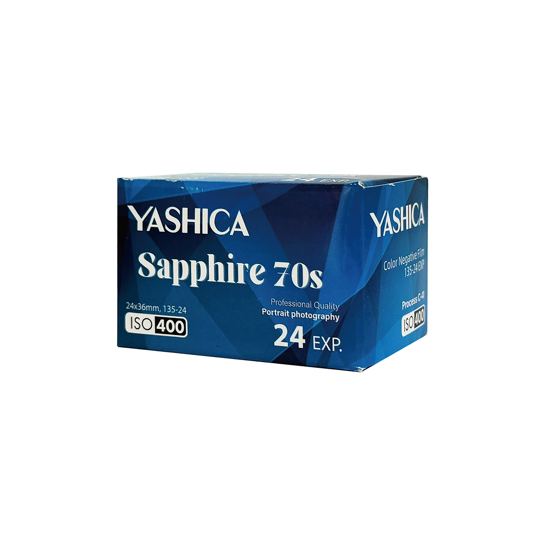 YASHICA Film Sapphire 70s 35mm film ISO 400 Exp.24