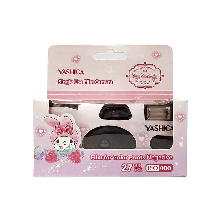 Yashica x My Melody Berry Bliss Use Camera W/iso400 Film