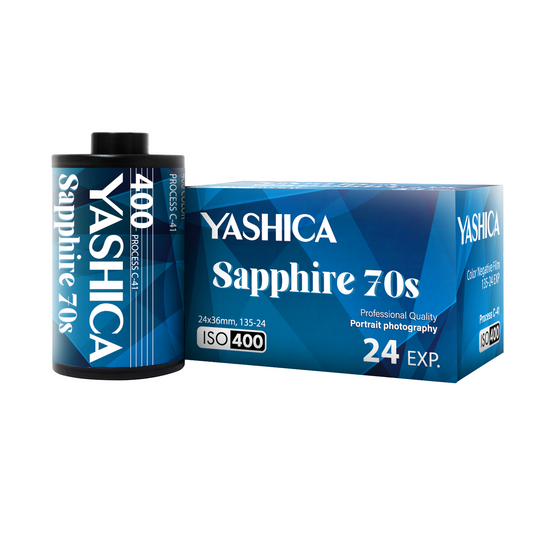 YASHICA Film Sapphire 70s 35mm film ISO 400 Exp.24