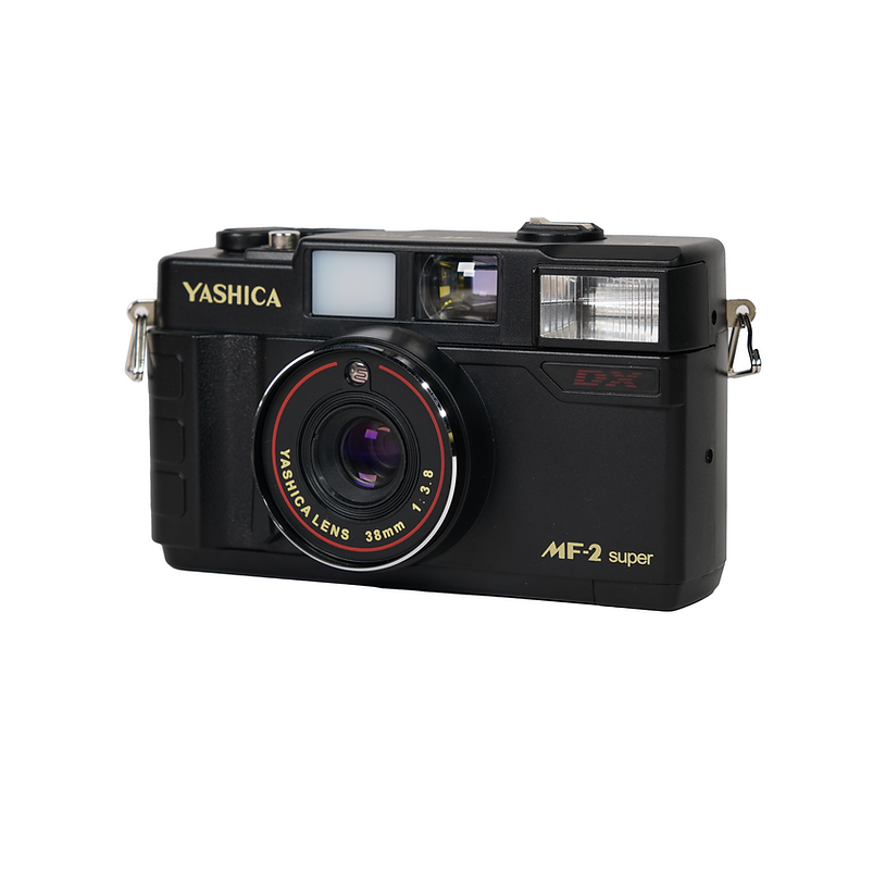 Yashica MF-2 Super DX Reloadable 35mm Compact Film Camera