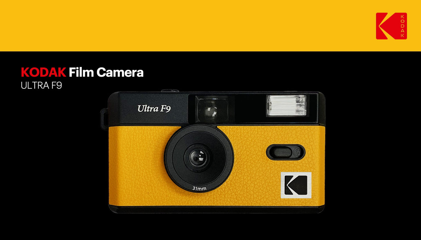 Kodak Ultra F9 35mm Reusable Film Camera - Available in 4 Colours