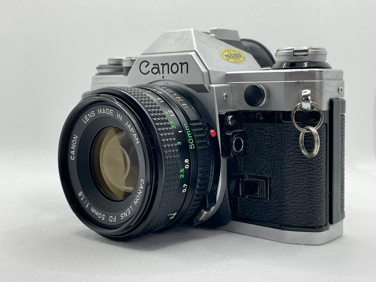 Canon AE-1 with 50mm 1.8