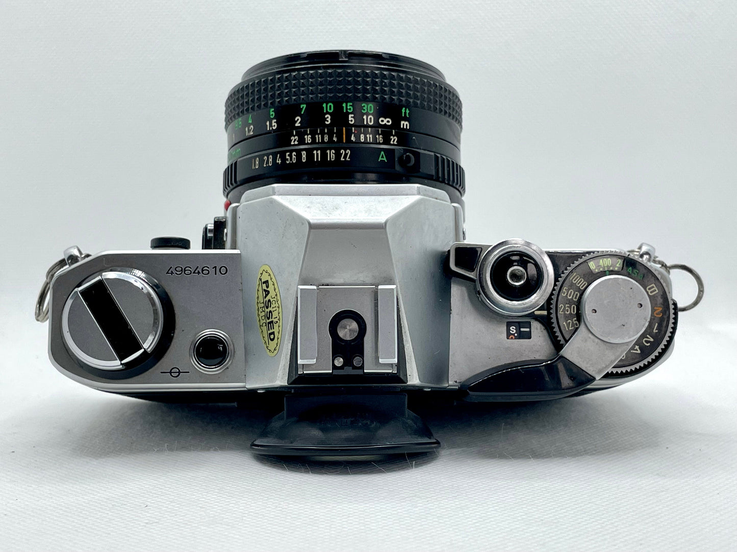 Canon AE-1 with 50mm 1.8