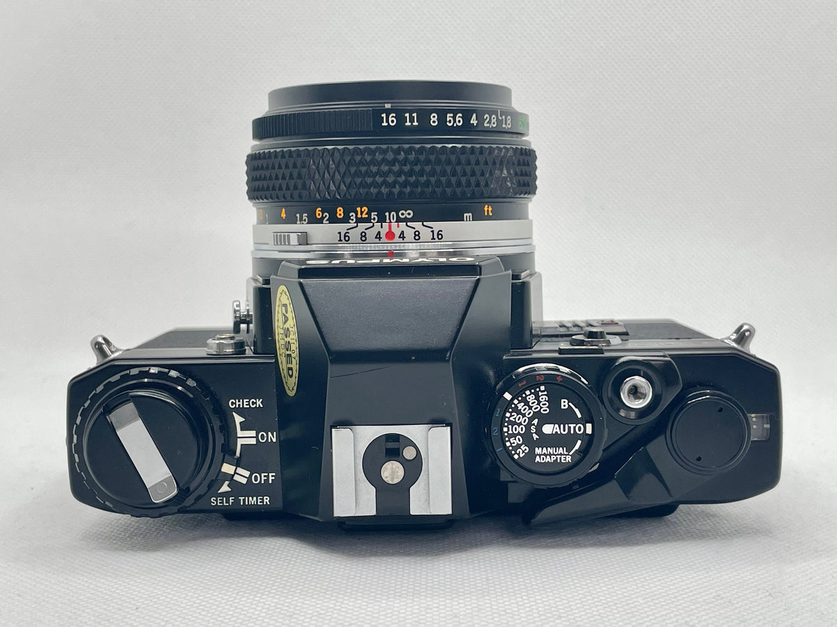 Olympus OM-10 50mm 1.8 Black