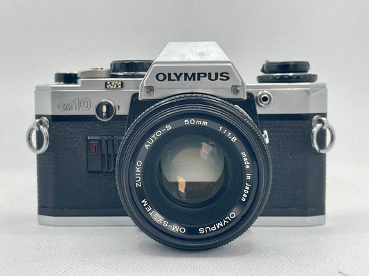 Olympus OM-10 50mm 1.8 Silver