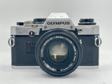 Olympus OM-10 50mm 1.8 Silver