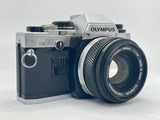 Olympus OM-10 50mm 1.8 Silver