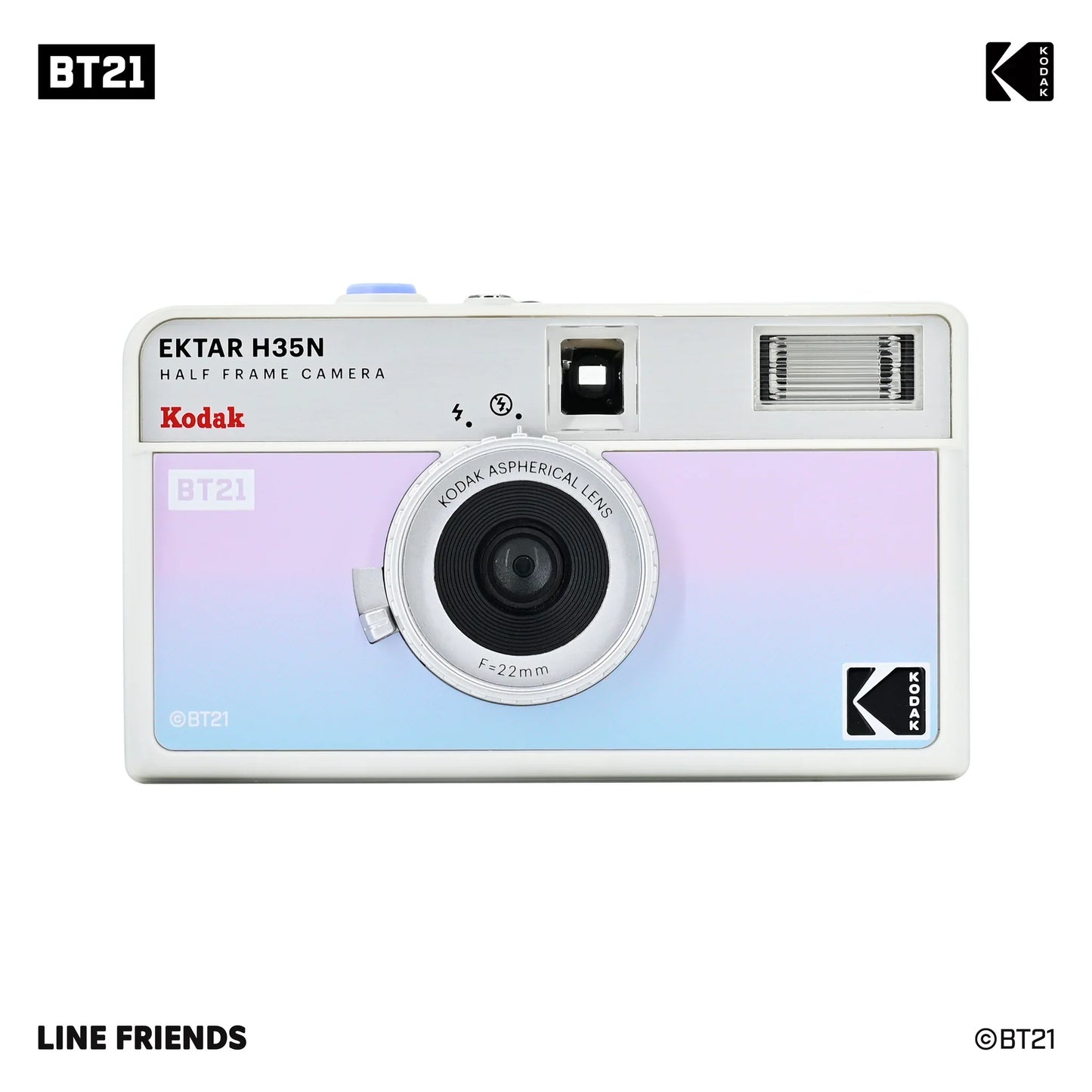 KODAK EKTAR H35N Half Frame Film Camera BT21 EDITION