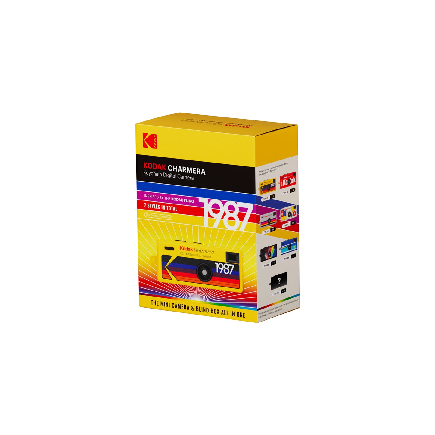 Kodak Charmera Keychain Digital Camera - Multiple Colours