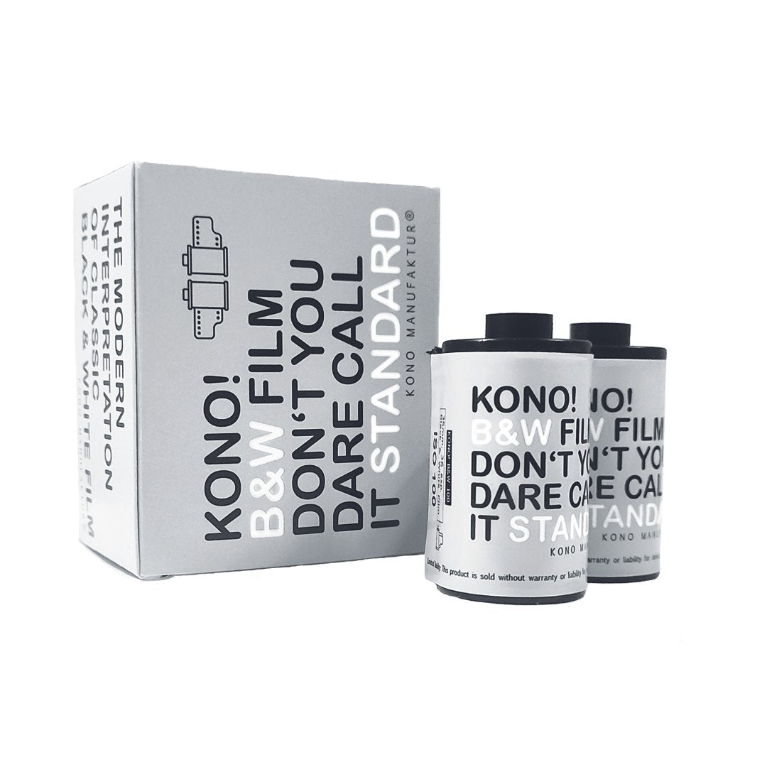 KONO Black and white 400 Film (35mm Roll Film, 36 Exposures, 2-Pack)