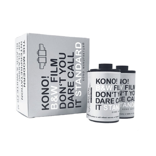 KONO Black and white 400 Film (35mm Roll Film, 36 Exposures, 2-Pack)