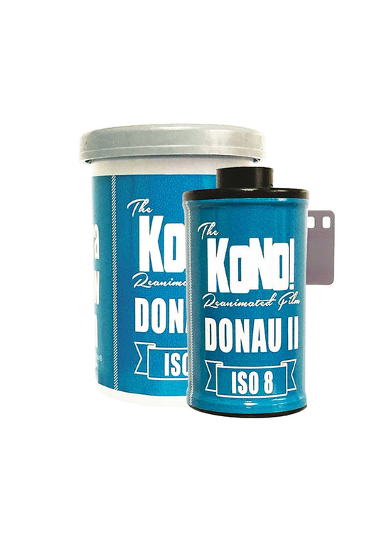 KONO DONAU II - Ultra Slow Film ISO 8 - 35mm color negative, 36 exp.