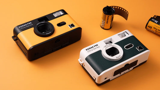Kodak Ultra F9S 35mm Reusable Film Camera - Dark Night Green / Black & Yellow