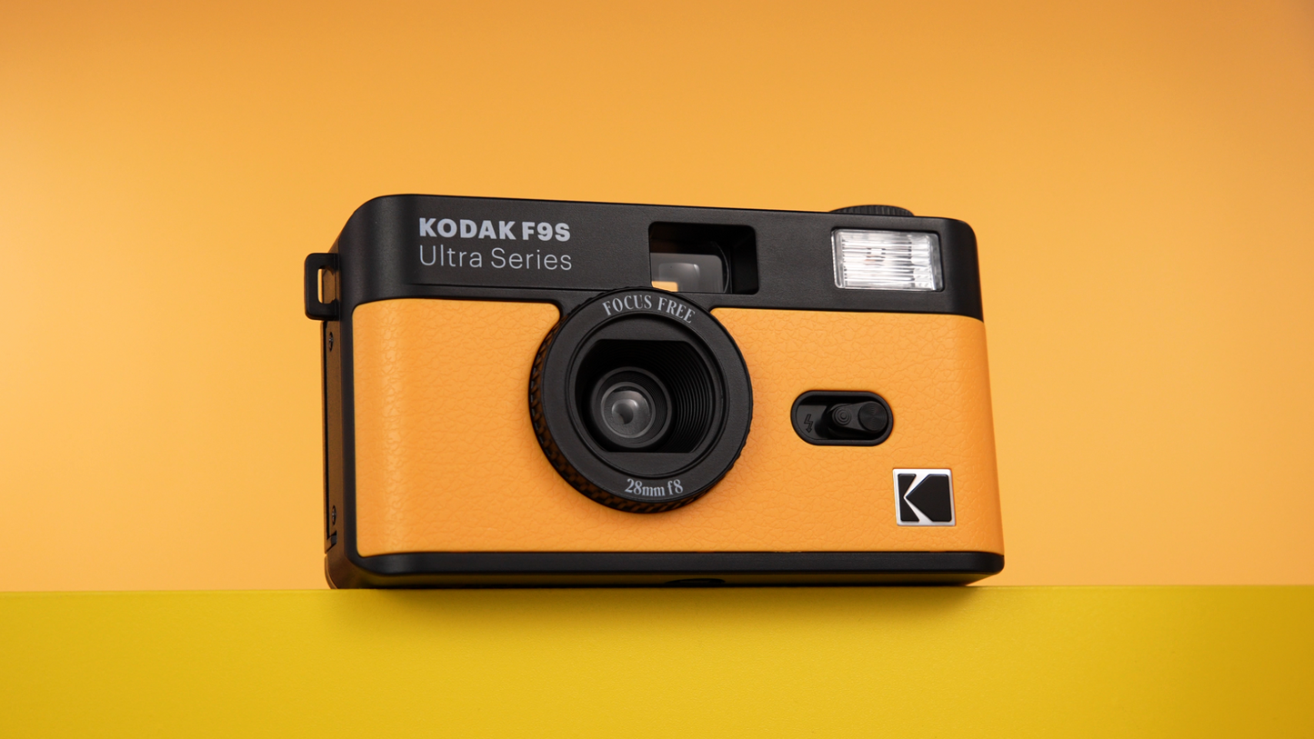 Kodak Ultra F9S 35mm Reusable Film Camera - Dark Night Green / Black & Yellow