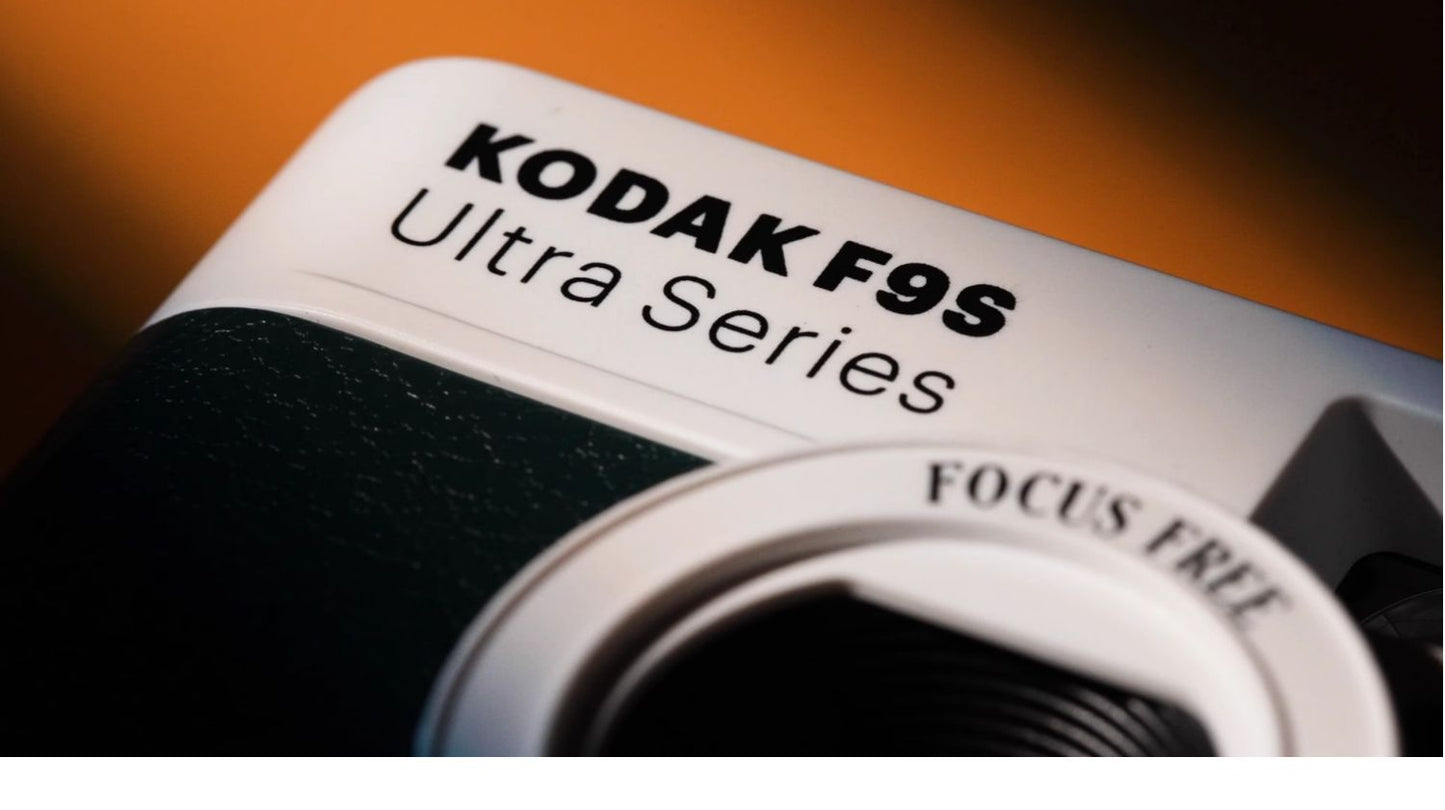 Kodak Ultra F9S 35mm Reusable Film Camera - Dark Night Green / Black & Yellow