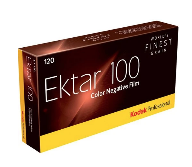 Kodak Ektar 100 / 120 Film - ISO 100 - 1 Roll