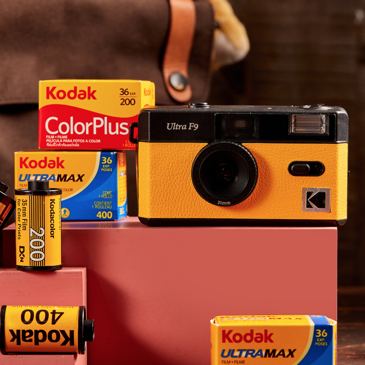 Kodak Ultra F9 35mm Reusable Film Camera - Available in 4 Colours