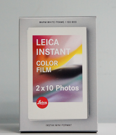 Leica SOFORT color film double pack (mini), warm white