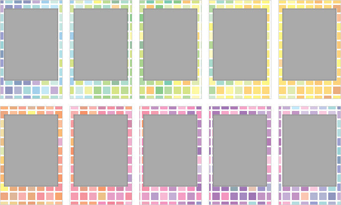 Fujifilm Instax Mini Stained Glass Instant Film - 10 Sheets per Pack