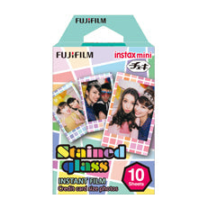 Fujifilm Instax Mini Stained Glass Instant Film - 10 Sheets per Pack