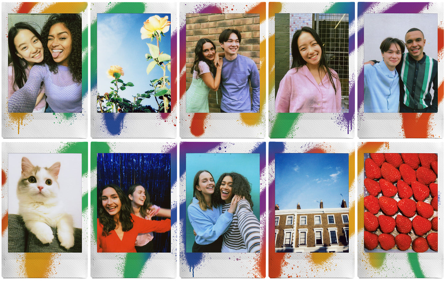 Fujifilm Instax Mini "Spray Art" (10/PK)