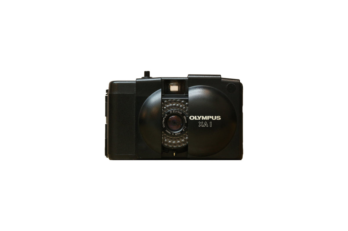 Olympus XA1 with Flash