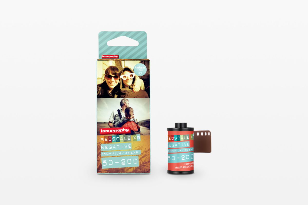Lomography Redscale XR 35 mm ISO 50–200 Film (1 Roll)