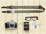 Mi-na Camera Strap H.L. Linen Khaki
