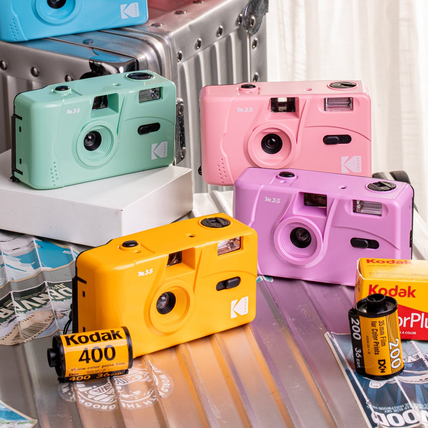 Kodak M35 35mm Reusable Film Camera - Available in 8 Colours