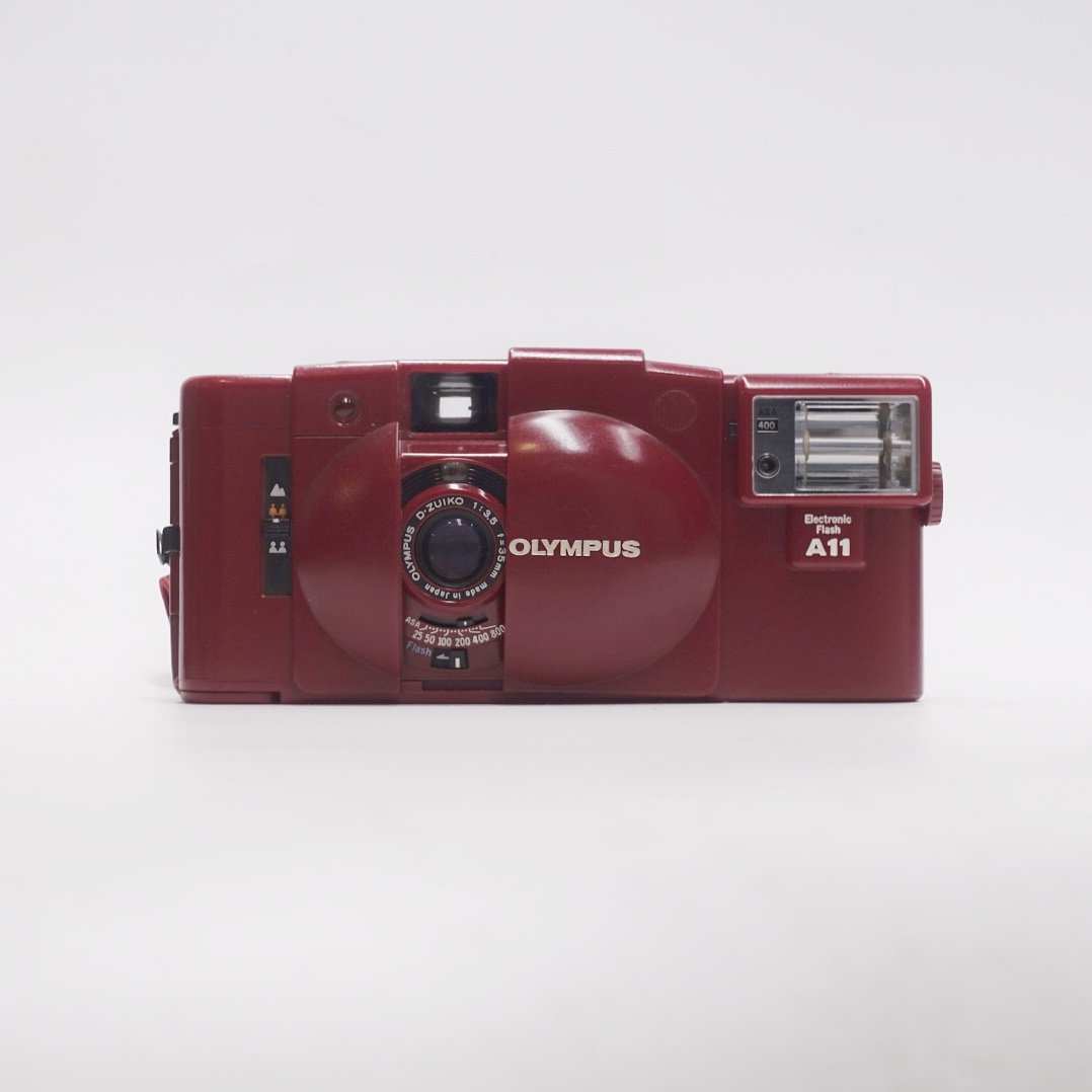 Olympus XA2 Red No Flash