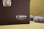 Canon Vintage Leather Bag - Made in Japan