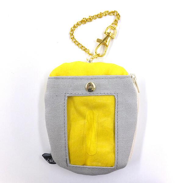 Japanese Embroidery Coin Purse & Card Holder - Cute Character Design