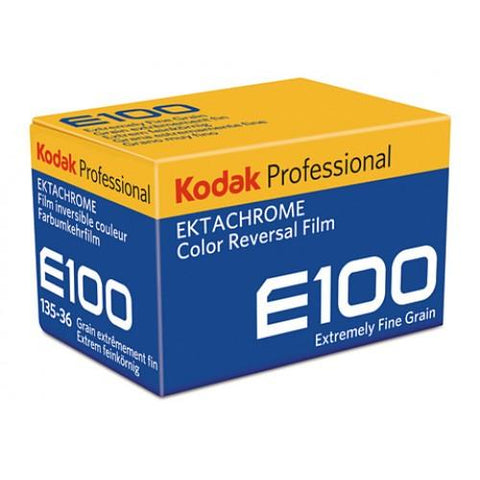 Kodak Professional E100 / 100 ISO / 36 EXP / 135mm / Ekachrome Color Reversal Film