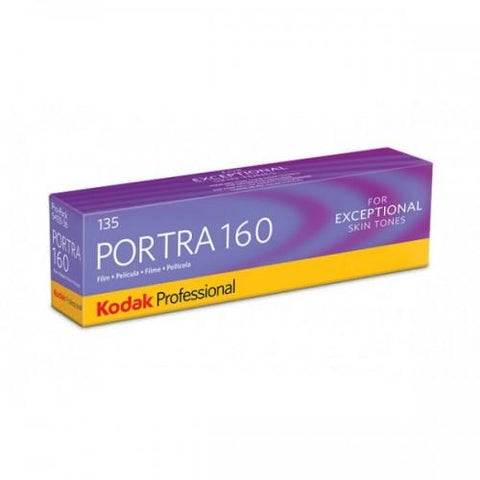 Kodak Professional Portra 160 / 160 ISO / 36 EXP / 135mm / Color Negative ( 1 Roll / 1 Pack 5 Rolls)