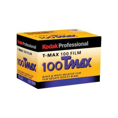 Kodak T-Max 100, 100TMX, Black & White Negative Film ISO 100, 35mm Size, 36 Exposure