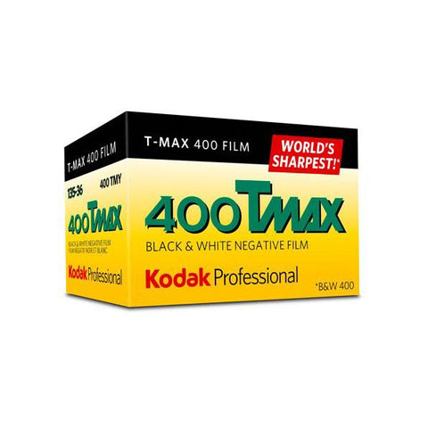 Kodak T-Max 400, 400TMY, Black & White Negative Film ISO 400, 35mm Size, 36 Exposure