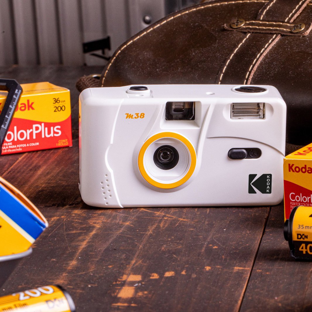 Kodak M38 35mm Reusable Film Camera with Flash - Available in 6 Colours