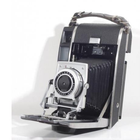 Polaroid 110B (modified, using 6X9 roll film back or packfilm back)