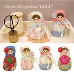 Fabrico Matryoshka Doll (Red / Pink / Patchwork)