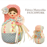 Fabrico Matryoshka Doll (Red / Pink / Patchwork)