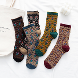 Japan Pattern Socks  (Red / Green / Blue)