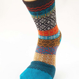 Colorful Different Colors Round Socks