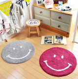 Round Smile Mat (Yellow)