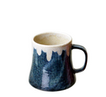 Pottery Blue Mt. FUJI Mug