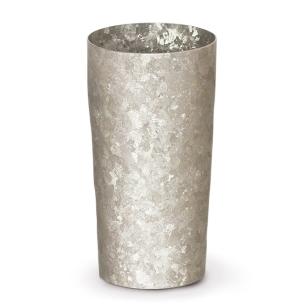 HORIE Double Titanium Tumbler - Japanese Premium Metal Cup (Gold/Silver)