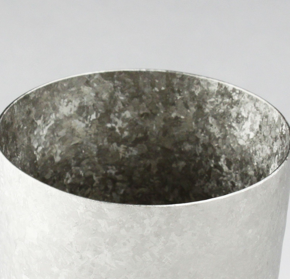 HORIE Double Titanium Tumbler - Japanese Premium Metal Cup (Gold/Silver)