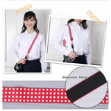 Mi-na  Camera Strap Akane Lattice