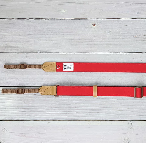 Mi-na Camera Strap Red